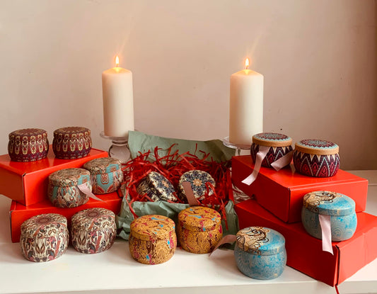 Fig Scented candle Gift set 2 x4oz