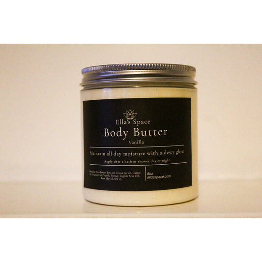 Body Butter, Moisturisers -Vanilla moisturises, antiaging, free radical busting